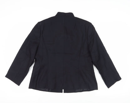 Viyella Women's Black Petite Suit Jacket Size 14