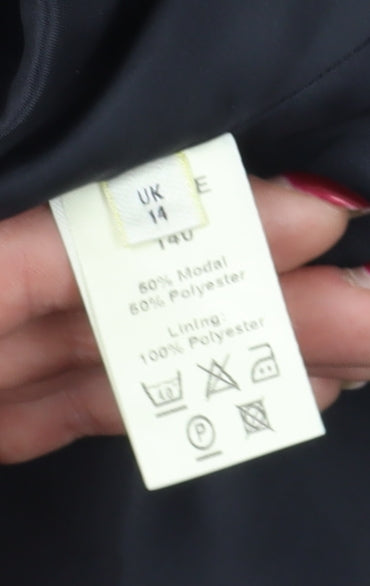 Viyella Women's Black Petite Suit Jacket Size 14