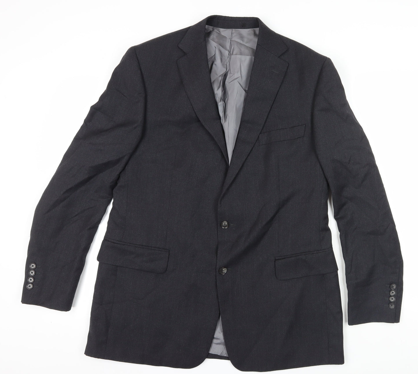 Mens UK Size 44 Odermark Regular Black Suit Jacket