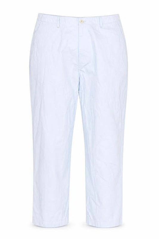 Womens UK Size 14 Lands' End Regular Fit Chino Blue Trousers