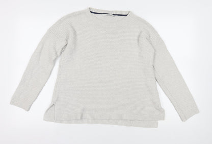 Dickins & Jones Grey Cotton Women's Jumper, Size S