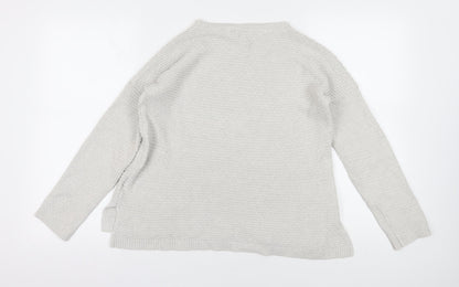 Dickins & Jones Grey Cotton Women's Jumper, Size S