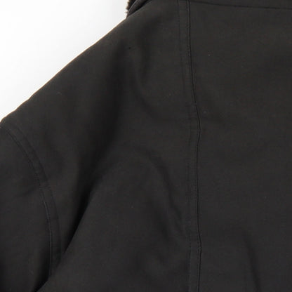 Womens UK Size 16 Daxon Black Overcoat