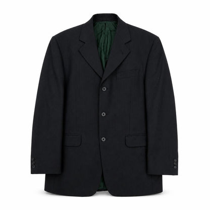 Mens UK Size 40 Sovrano Regular Black Suit Jacket