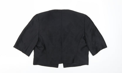 Womens UK Size 16 Tina Taylor Black Jacket