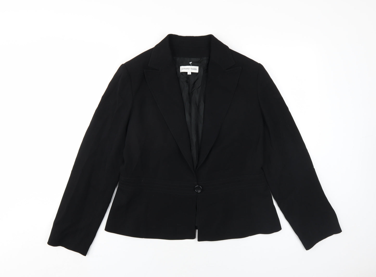 Womens UK Size 14 Gerard Darel Regular Black Blazer