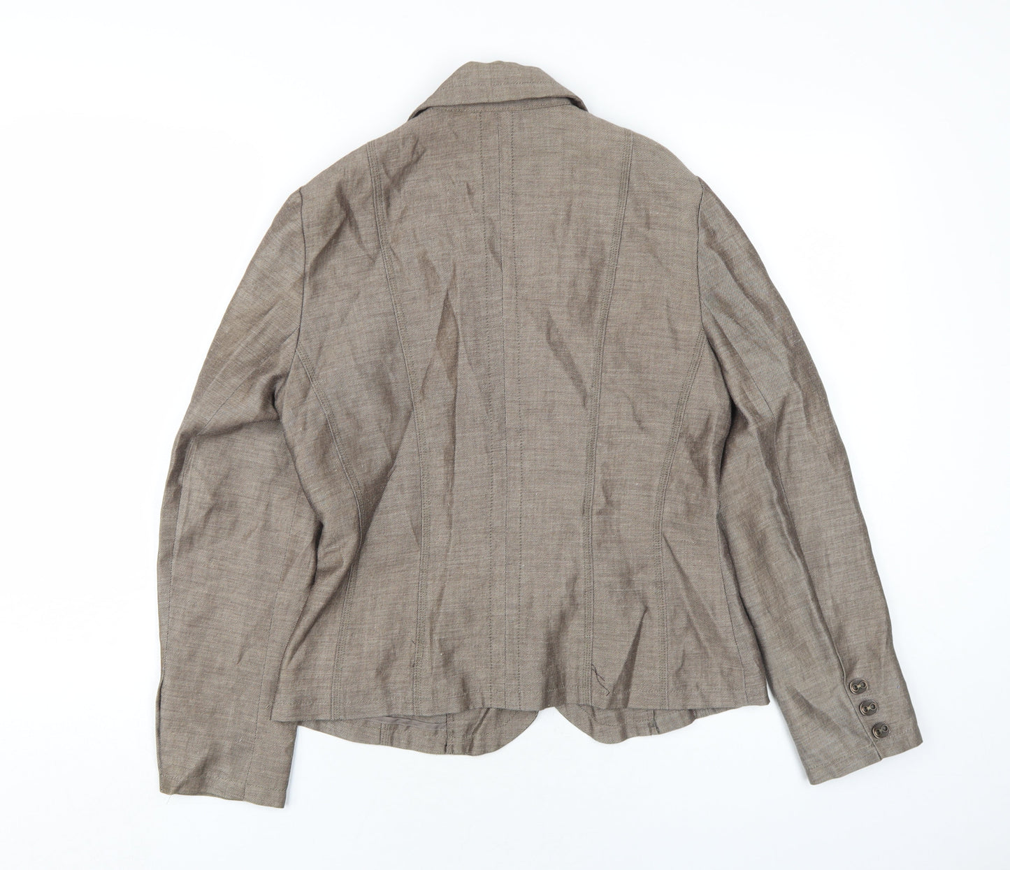 Womens UK Size 8 FSR Brown Jacket