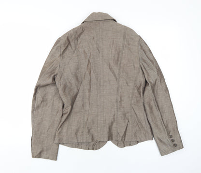 Womens UK Size 8 FSR Brown Jacket
