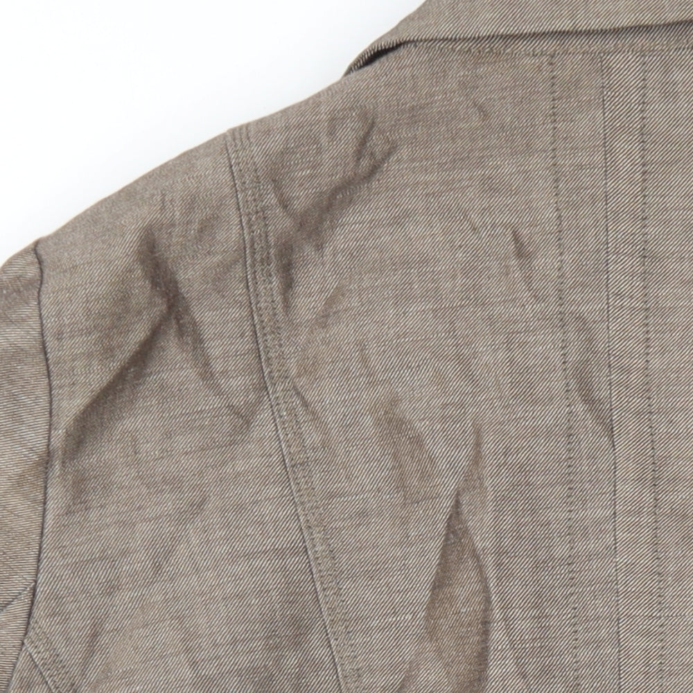 Womens UK Size 8 FSR Brown Jacket