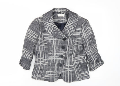 Womens UK Size 10 Minuet Grey Jacket