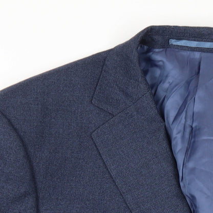Mens UK Size 44 Marks and Spencer Regular Blue Suit Jacket