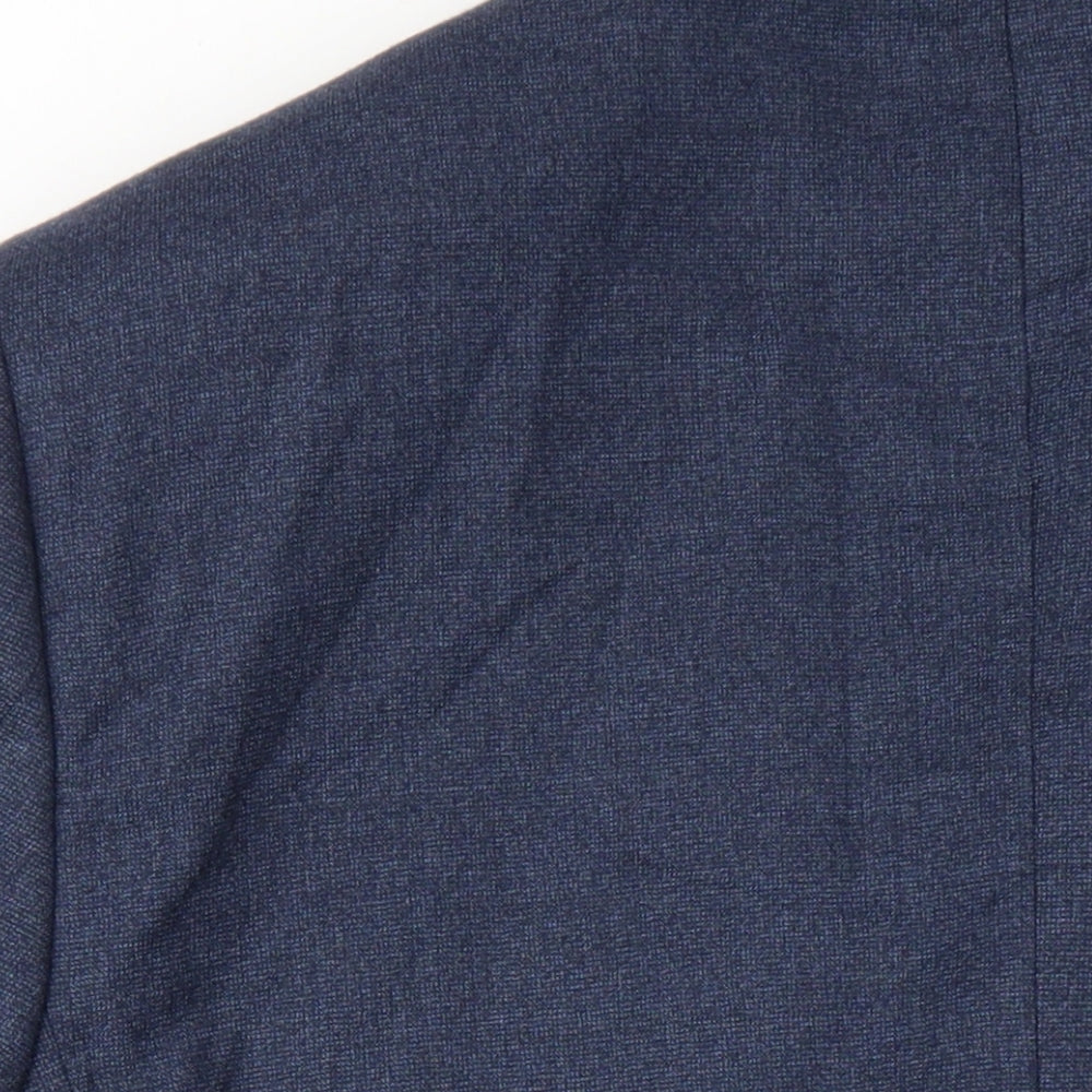 Mens UK Size 44 Marks and Spencer Regular Blue Suit Jacket
