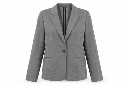 Womens UK Size S Lands' End Grey Jacket