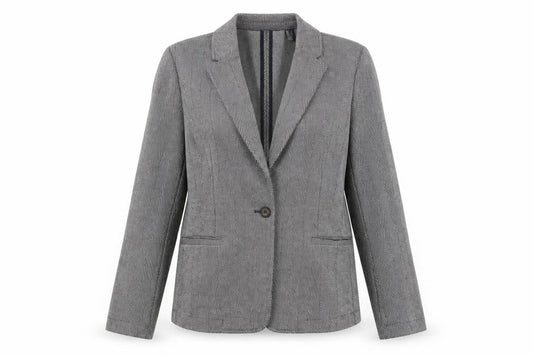 Womens UK Size S Lands' End Grey Jacket