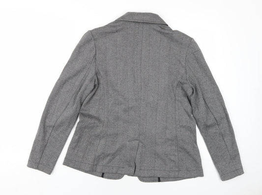 Womens UK Size S Lands' End Grey Jacket