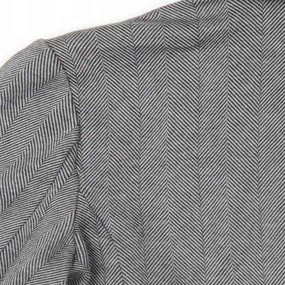 Womens UK Size S Lands' End Grey Jacket