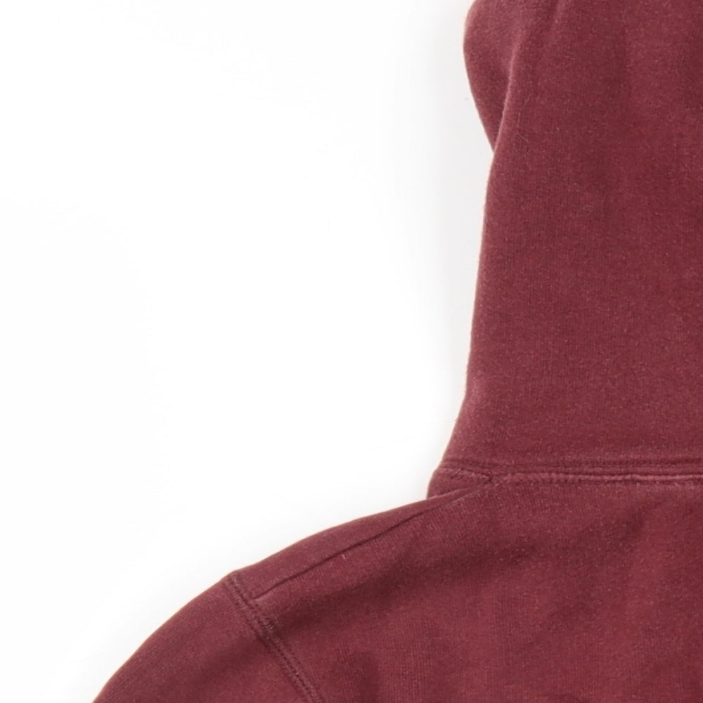 Womens UK Size 10 Jack Wills Red Pullover Hoodie