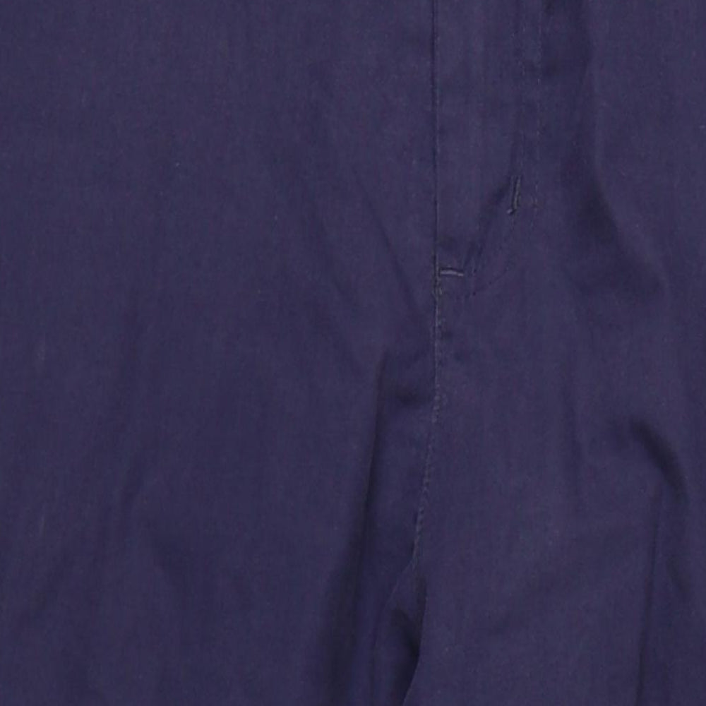 Trekmates Mens Blue Polyester Trousers Size L L32 in Regular Zip