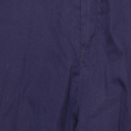Trekmates Mens Blue Polyester Trousers Size L L32 in Regular Zip