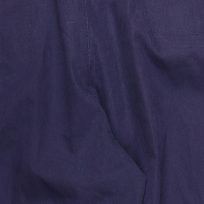 Trekmates Mens Blue Polyester Trousers Size L L32 in Regular Zip