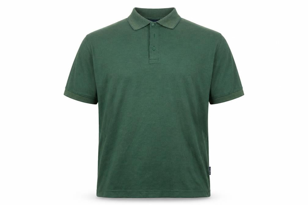 Mens UK Size One Size Olympus Cotton Polo Shirt