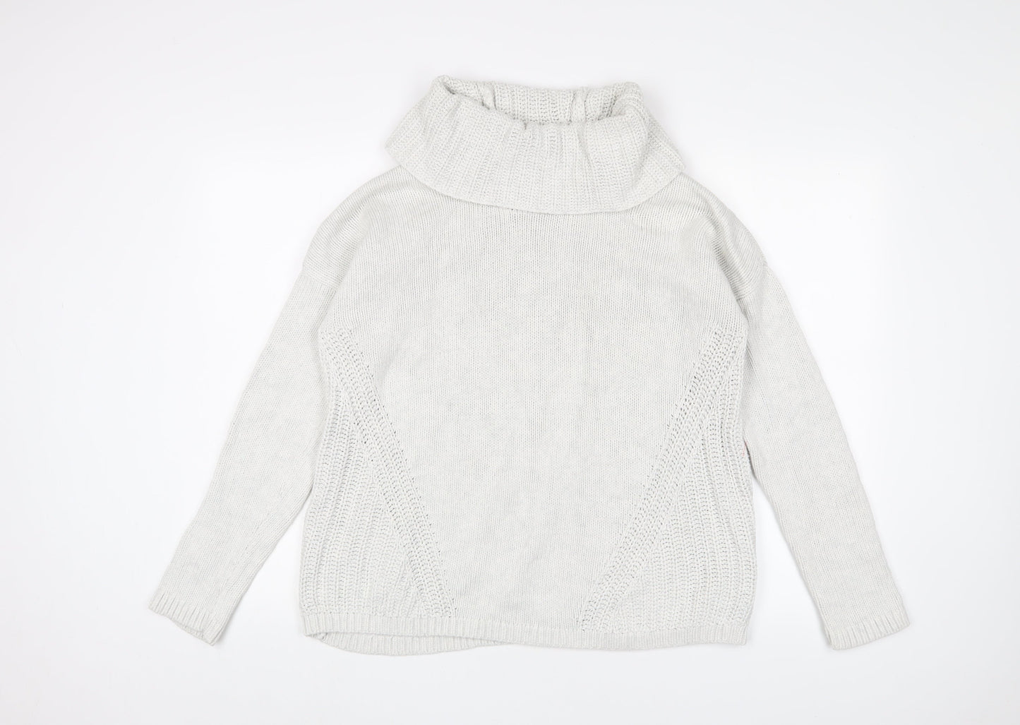 Womens UK Size L Rachel Zoe White Pullover Jumper