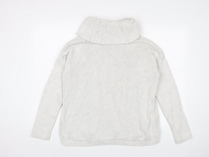 Womens UK Size L Rachel Zoe White Pullover Jumper