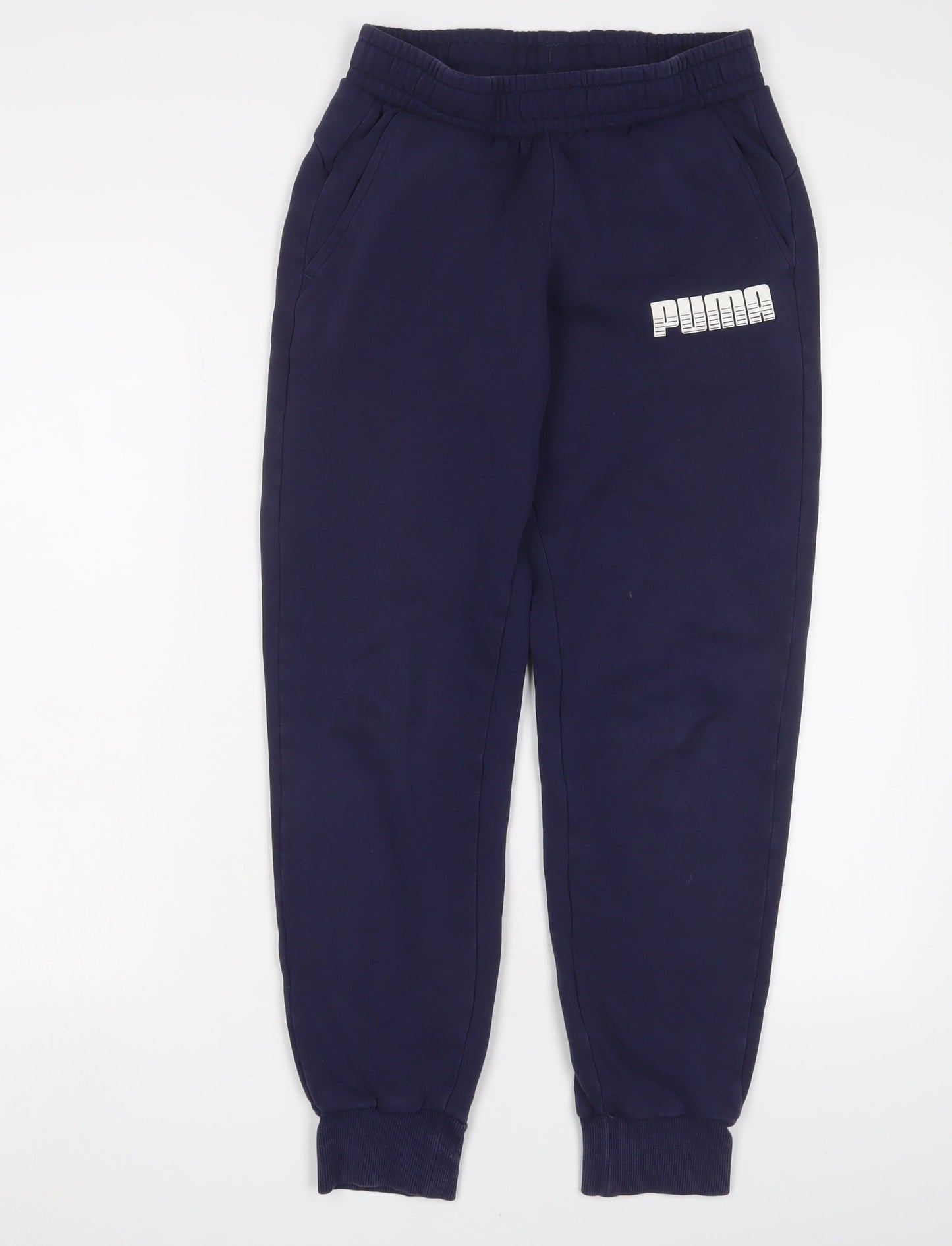 Puma Men's Blue Jogger Trousers, Size S