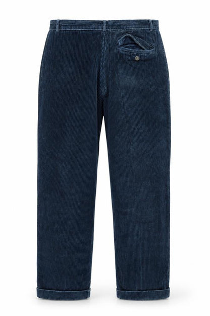 Mens UK Size 34 Ripley Regular Fit  Blue Trousers
