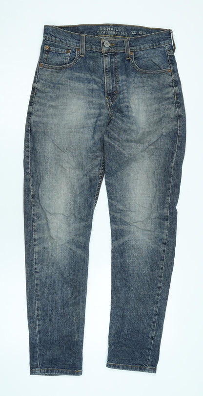 Levi Strauss Men's Blue Slim Denim Jeans S37