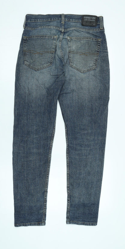 Levi Strauss Men's Blue Slim Denim Jeans S37