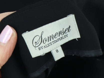 Somerset by Alice Temperley Black Trousers Women's Size 8
