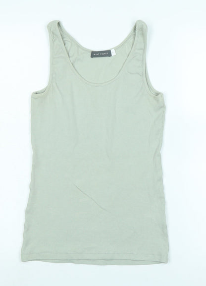 Mint Velvet Women's Green Tank Top S for Yoga & Training