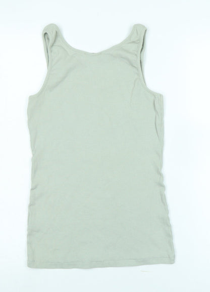 Mint Velvet Women's Green Tank Top S for Yoga & Training