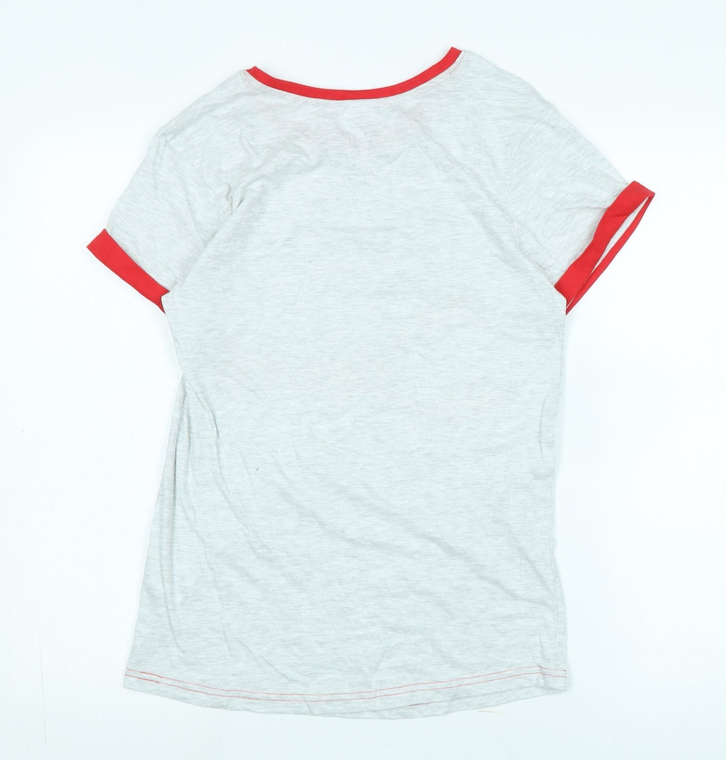 Womens UK Size 8-10 FRIENDS Multicoloured Basic T-Shirt