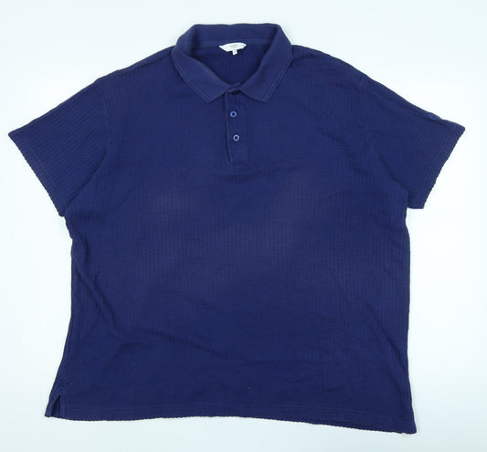 Mens UK Size 2XL Cotton Traders Blue  T-Shirt
