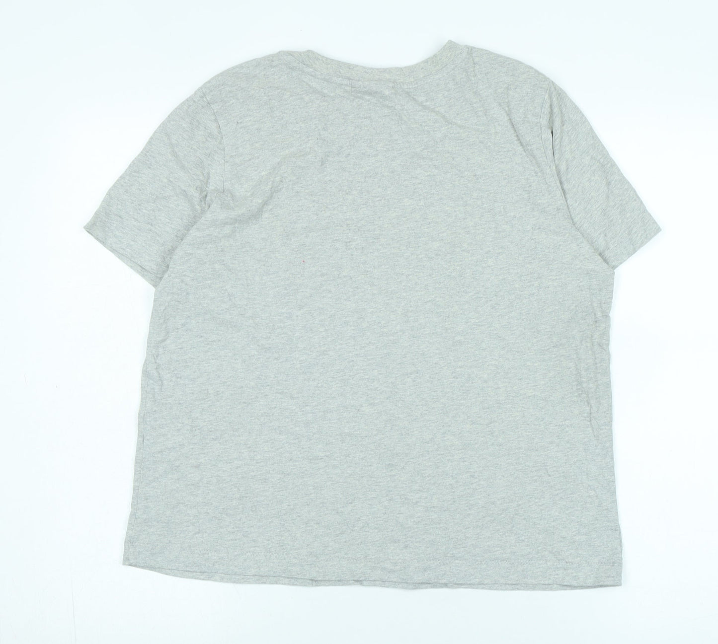 Womens UK Size 14 NEXT Grey Basic T-Shirt