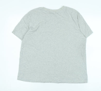 Womens UK Size 14 NEXT Grey Basic T-Shirt