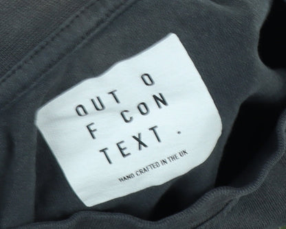 Out of Context Men's Black M Floral Graphic T-Shirt
