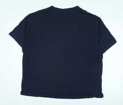 SoulCal & Co Men's 2XL Blue Crew Neck T-Shirt