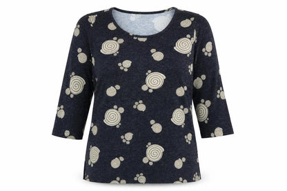 Womens UK Size L Just Elegance Multicoloured Basic T-Shirt