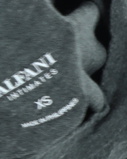 Womens UK Size XS Alfani Grey Basic T-Shirt