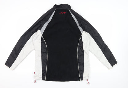 Womens UK Size 14 TCM Black Windbreaker Coat