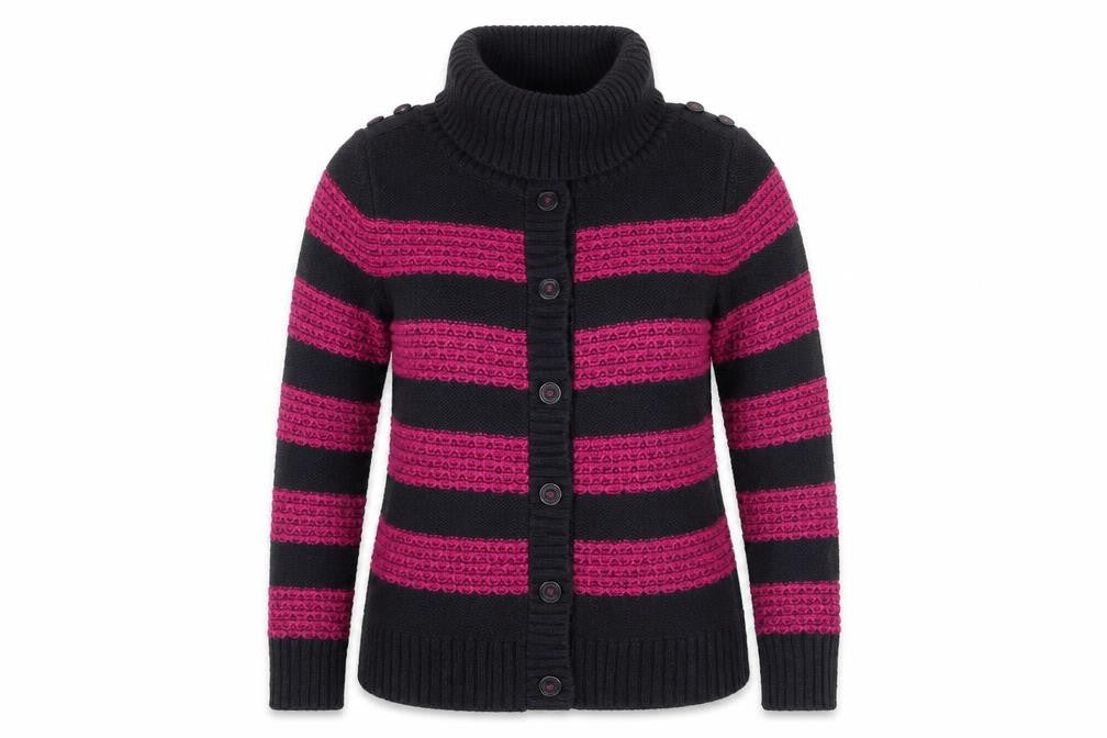 Womens UK Size 12 Marks and Spencer Black Cardigan Jumper