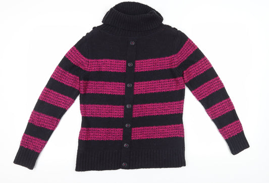 Womens UK Size 12 Marks and Spencer Black Cardigan Jumper