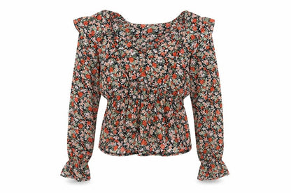 Womens UK Size 12 Urban Bliss Multicoloured Basic Blouse