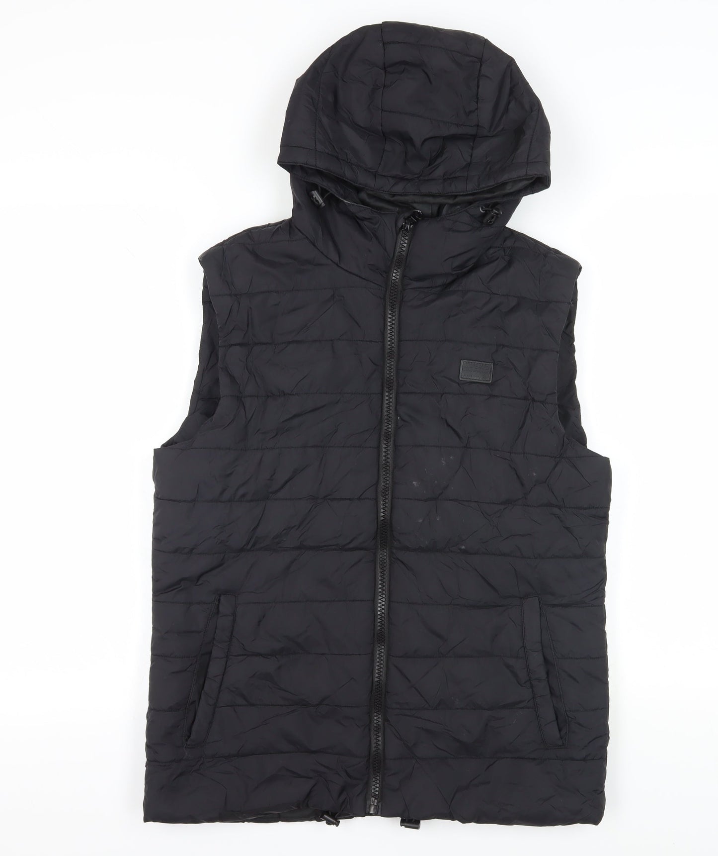 Mens UK Size M Blend Black Puffer Jacket