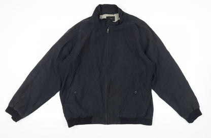 Mens UK Size L NEXT Black Bomber Jacket