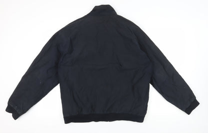 Mens UK Size L NEXT Black Bomber Jacket