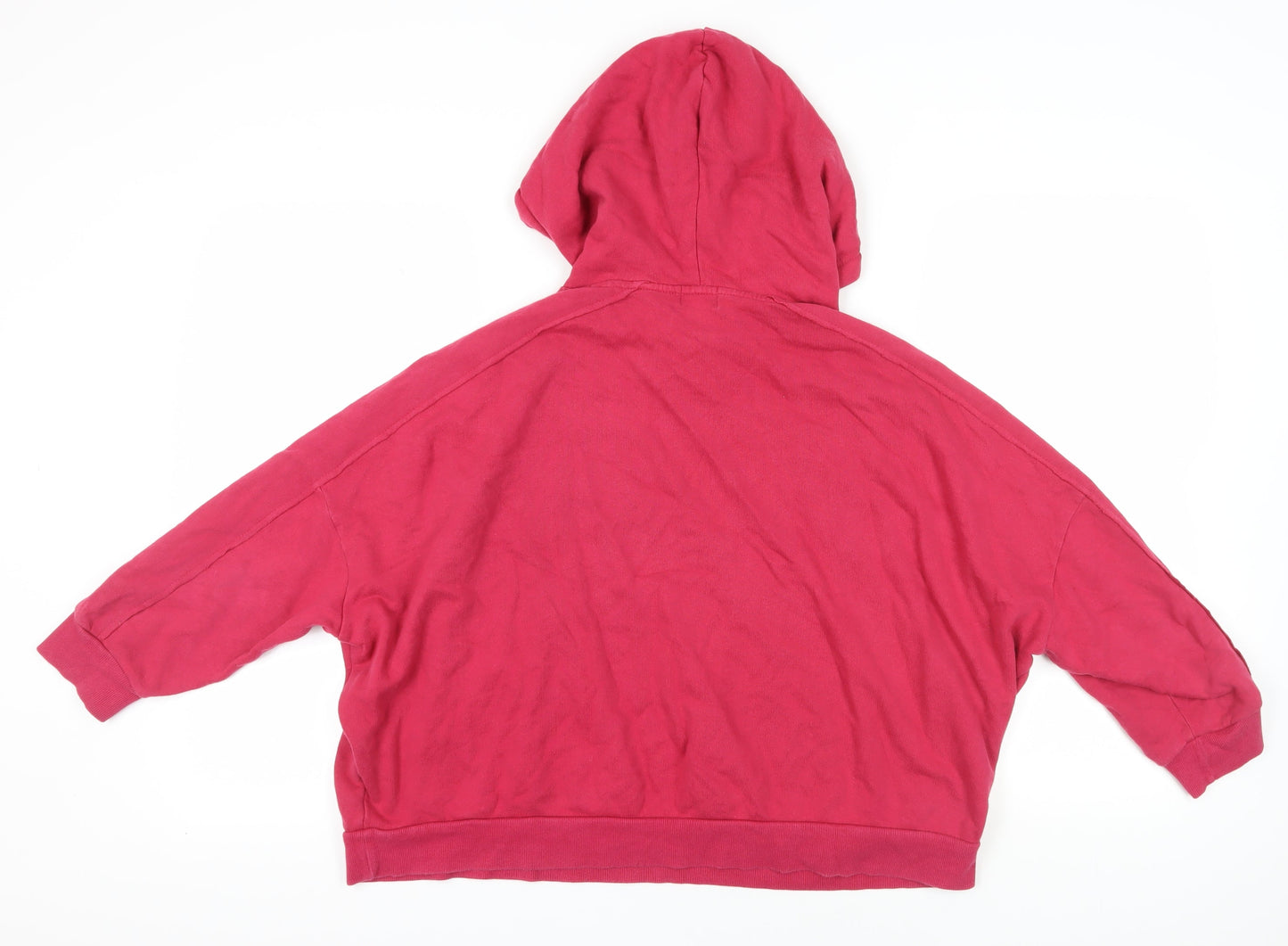 River Island Women’s Pink Pullover Hoodie, Size L